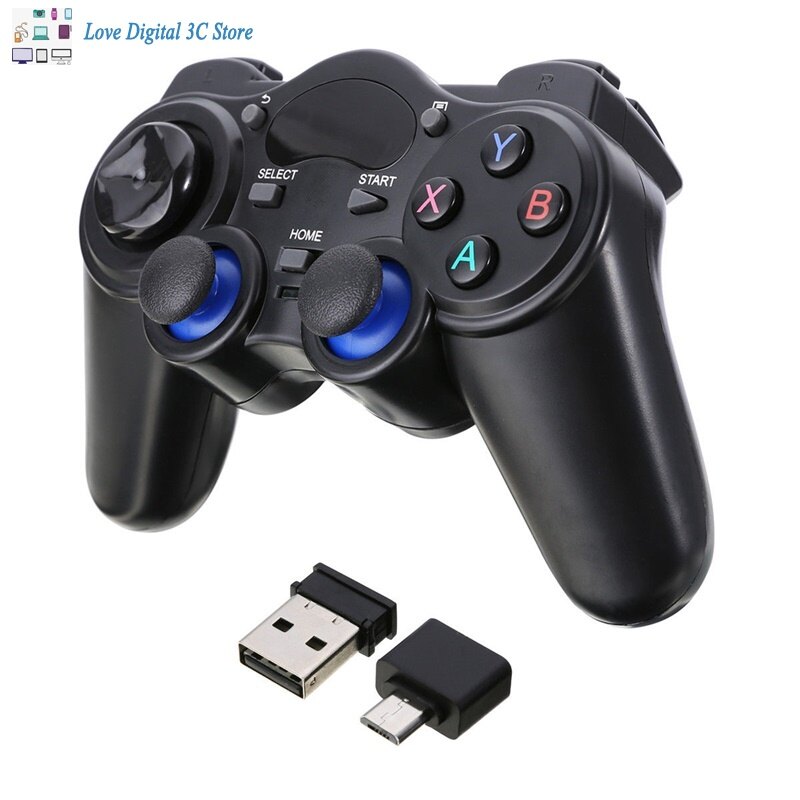 2.4G Wireless Gaming Controller Gamepad for Android Tablets PC TV Box