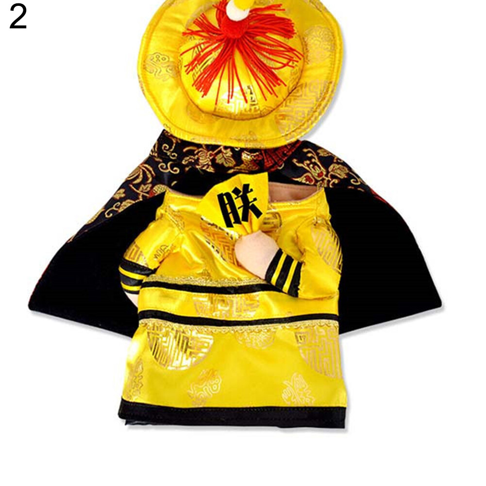 huanhuang® Halloween Pet Dog Cat Chinese Emperor Princess Outfit Cosplay Costume Clothes