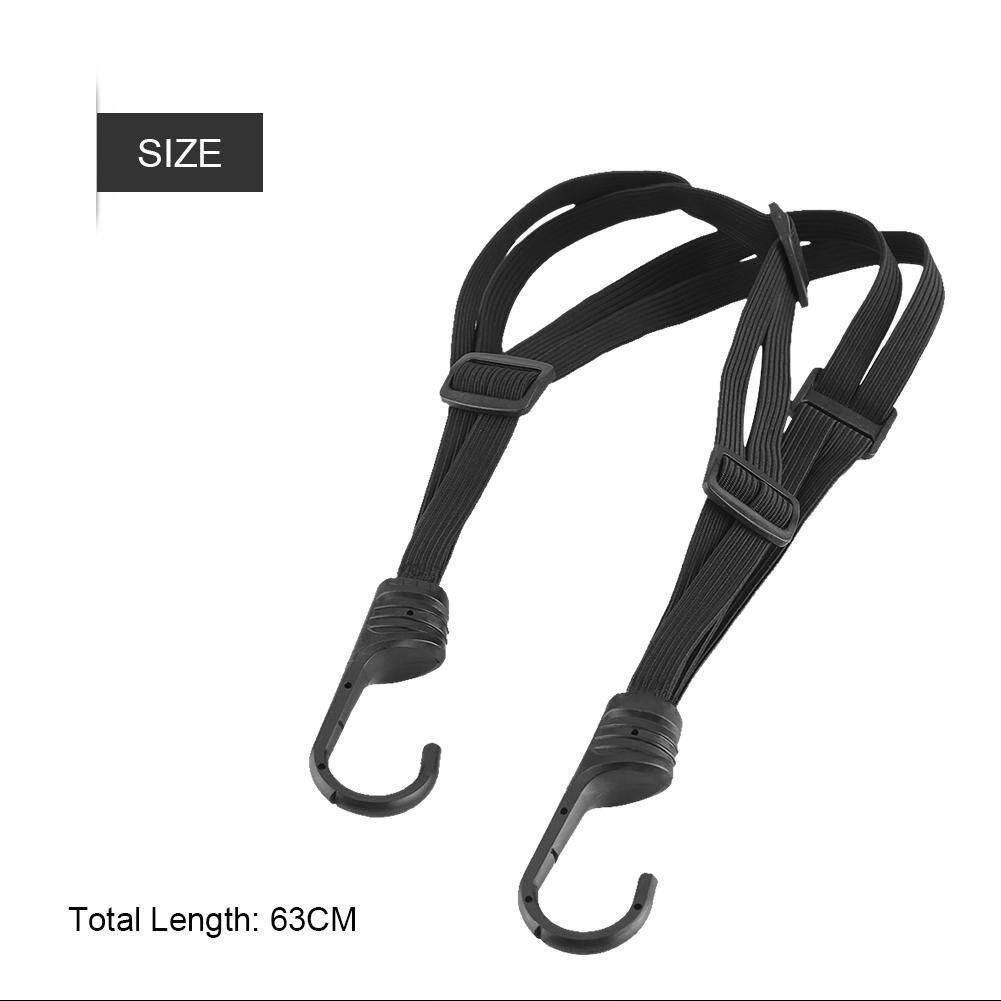 【HOT SALE】Dây cột giữ nón bảo hiểm hành lý trên xe máy có tính đàn hồi với 2 móc tiện dụng đa chức năng giá tốt - INTL
