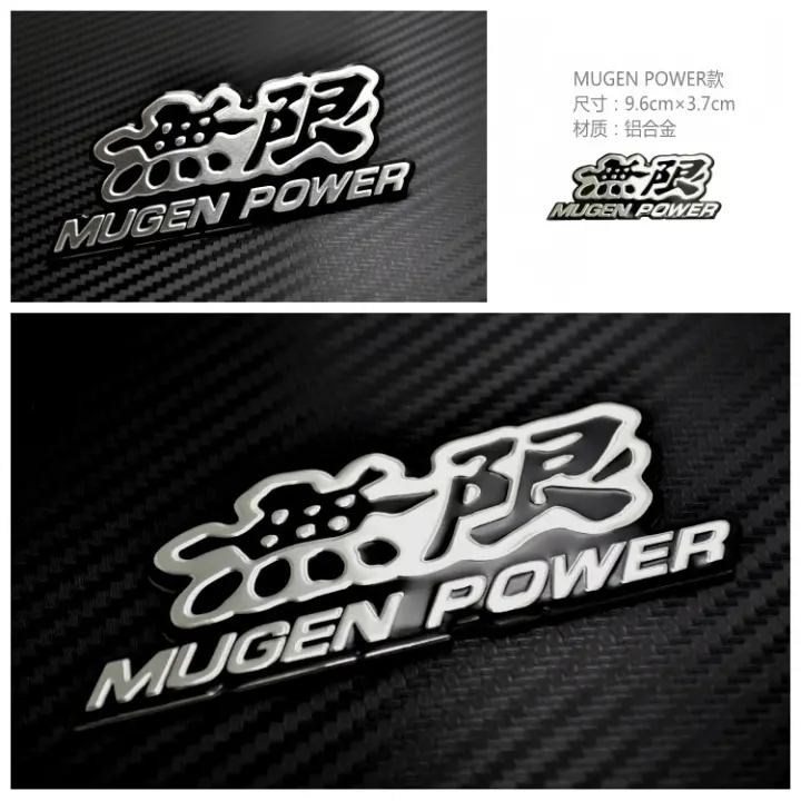 Honda Mugen Power Modified Car Stickers Car Logo Civic Jazz Accord Jade City Cover Scratch Mugen Lazada