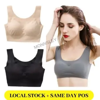 comfort bra with removable pads