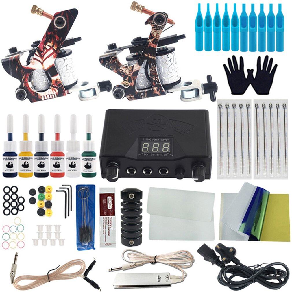 OBBB TattooS Machine Set Full Set Of Beginner TattooS Equipment Self