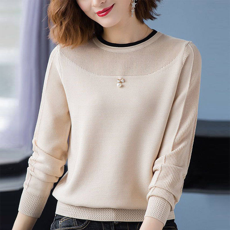 Womens Long Sleeved Sweaters 2021 Fashion New Spring And Autumn Women