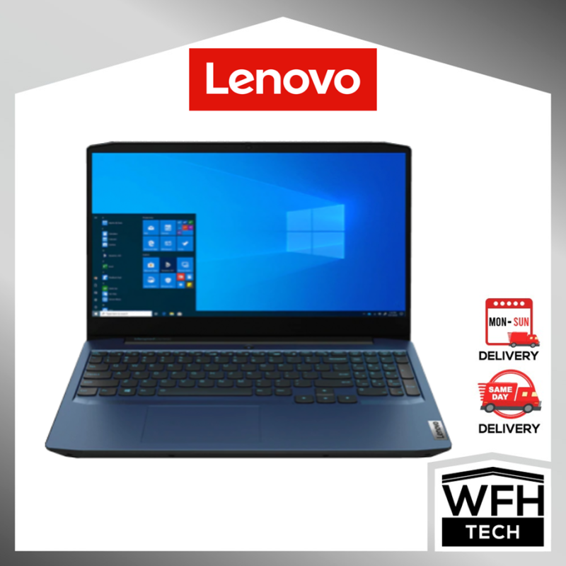 LENOVO Gaming 3-15ARH05(82EY00BNMJ)(Chameleon Blue)/AMD Ryzen 5-4600H 3.0~4.0Ghz/8GB D4/512GB SSD/15.6FHD 2yr Warranty Malaysia