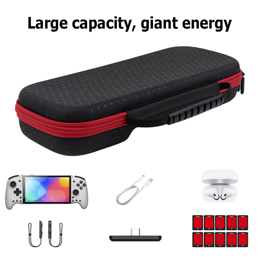 Protective Carrying Case for NS Hori Large Capacity Game Controller Pouch