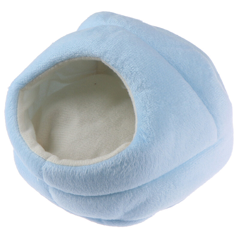 Chuột Zhang Hamster Mùa Đông Lông Cừu Ấm Áp Lồng Treo Võng Ngôi Nhà Dễ Thương Với Thảm Nằm