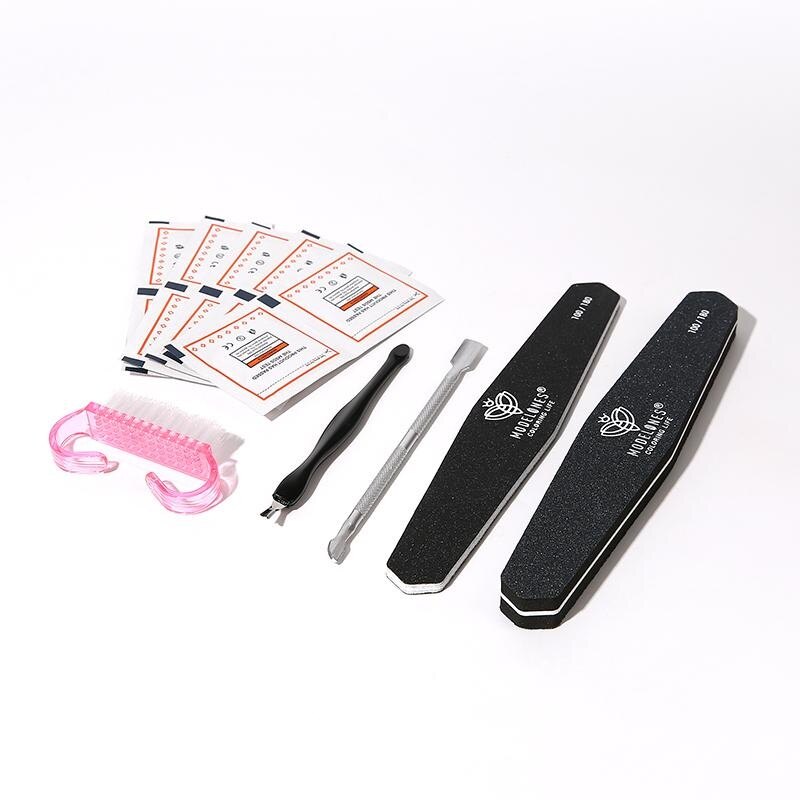 Modelones Nail Starter Tools Kit Nail Tip Quick Builder Gel Nail Extension Starter Kit 6pcs