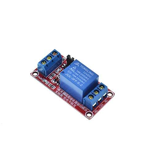 Mô-đun Rơle 1 Kênh 5V 12V 24V Điều Khiển Rơle Kích Hoạt Mức Cao Và Thấp Với Bộ Ghép Quang