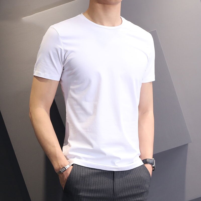 Black Half White T Shirt - Best Price 