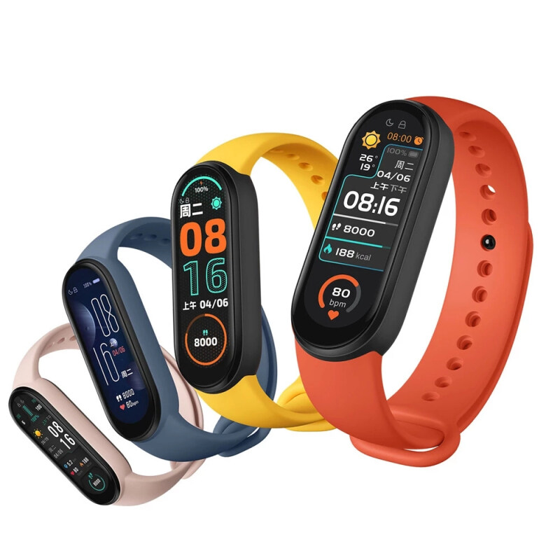 M6หน้าจอสีสมาร์ทสร้อยข้อมือ Fitpro ห้าสีพิเศษการจัดส่ง