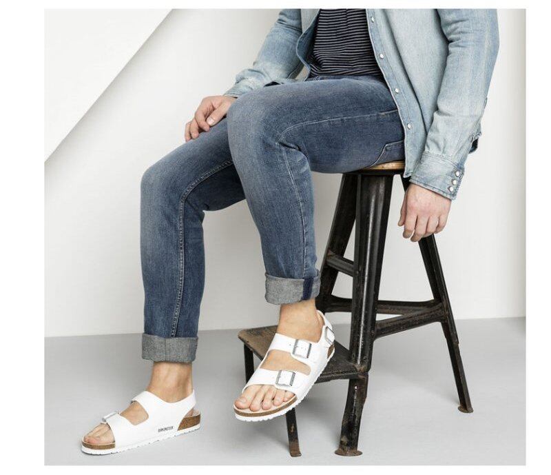 birkenstock white milano