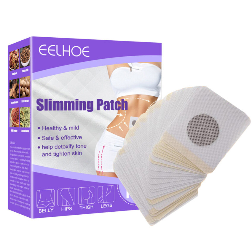 30Pcs/Box Weight Loss Slim Patches Navel Sticker Slim-ming Body ...