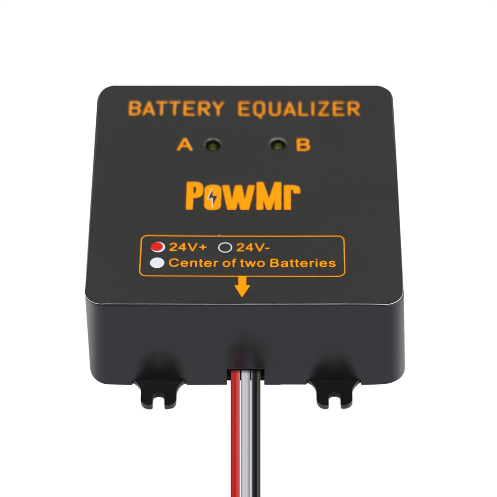 24V B-attery Equalizer B-attery Balancer ReCharger Controller For Gel LeadAcid B-atteries Bank System
