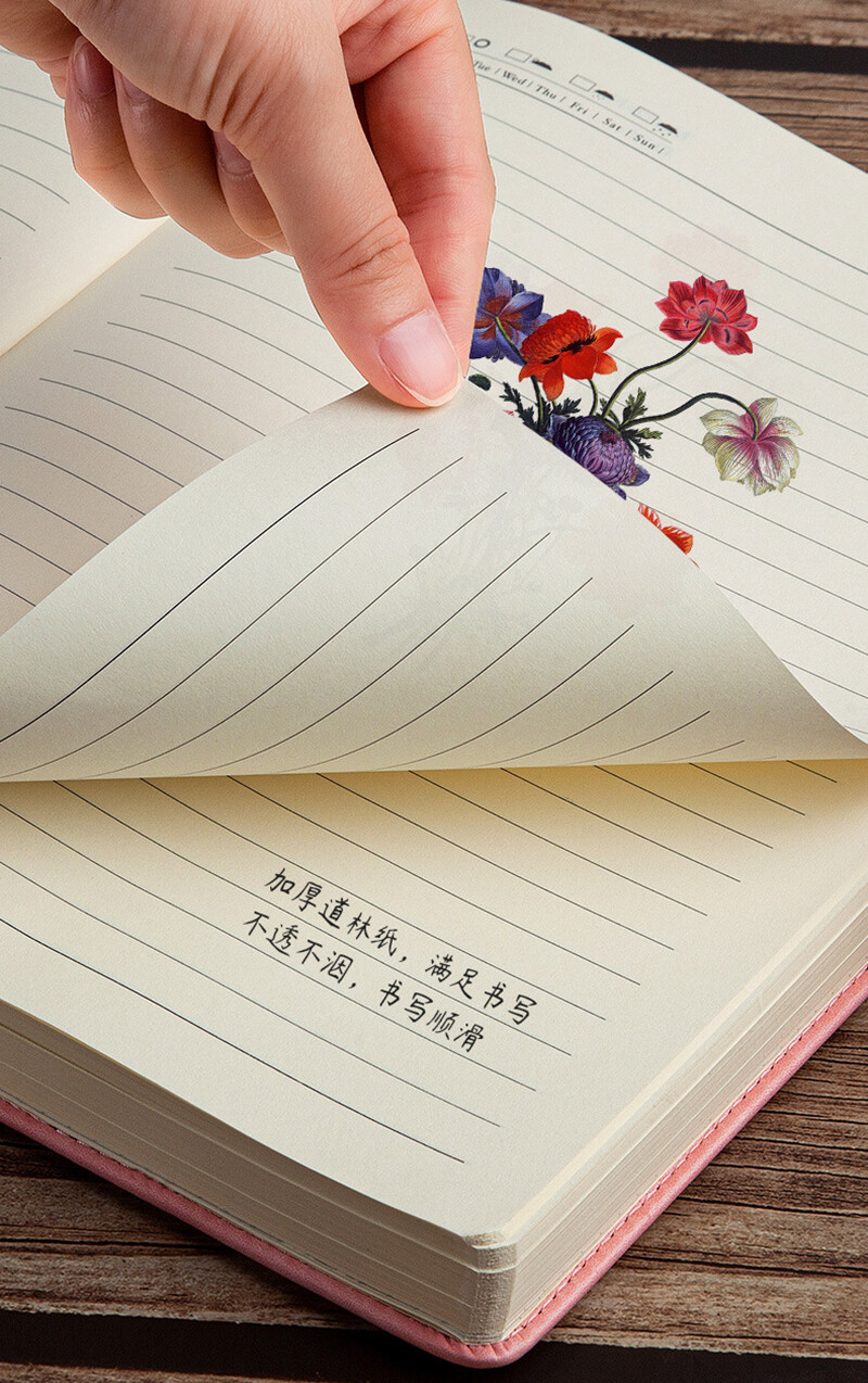 Simple Notebook School Supplies Diary Compact Notepad A5 Deer Head Notebook Notebook
