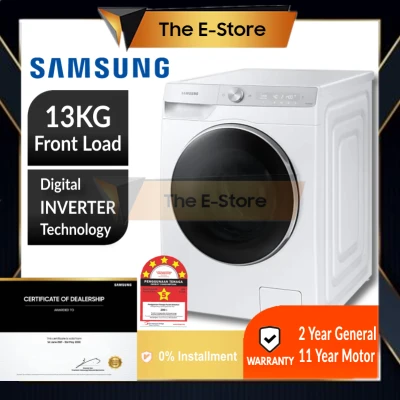 (Free TnG RM200 'Redemption) Samsung 13KG Front Load Washer | WW13TP44DSH/FQ (Washing Machine Top Loader Mesin Basuh 洗衣机)