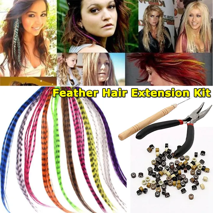 Synthetic hair feathers Clearance
