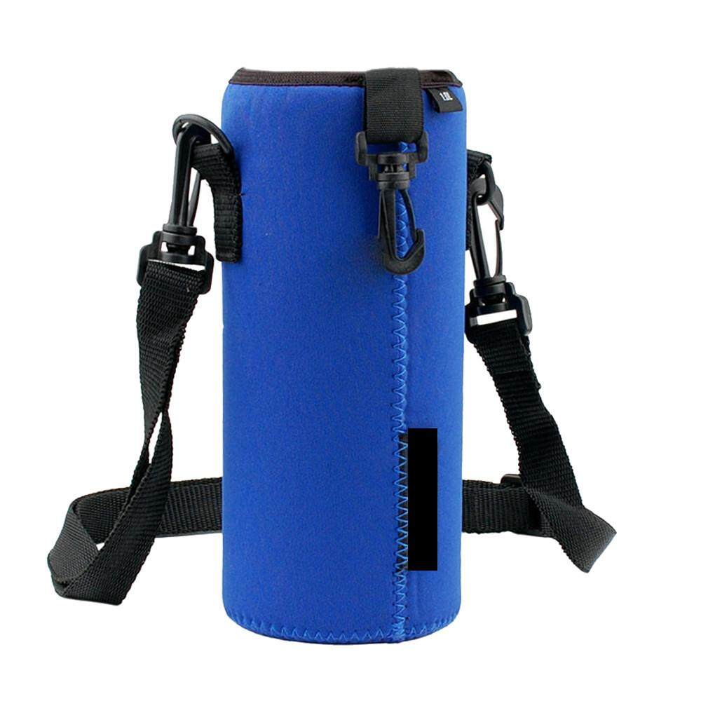 Water Bottle Carrier Insulated Cover Bag Pouch Shoulder Holder Strap-28
