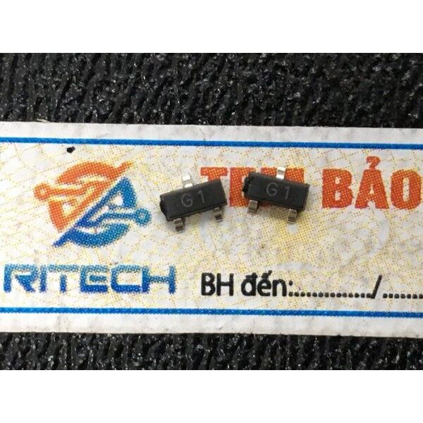 Mmbt5551 transistor npn 0.6a/180v sot-23