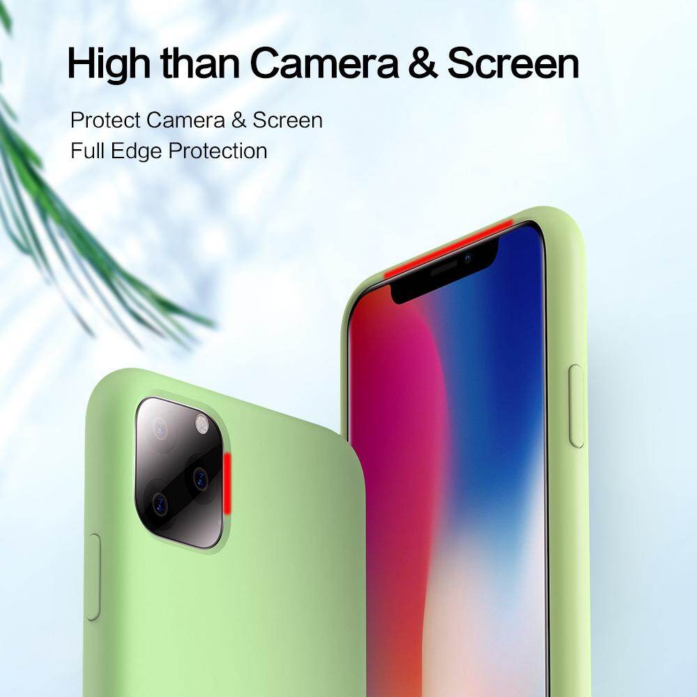 SmartDevil Liquid Silicone Silky LSR Phone Case, Flex Pure Cases Soft Smooth Cell Phone Back Cover For Apple iPhone 11