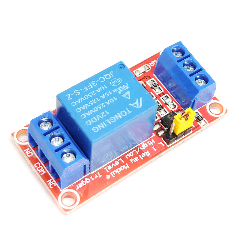 Relay Expansion Board 1 Road with Optocoupler 12V High and Low Trigger Relay Module