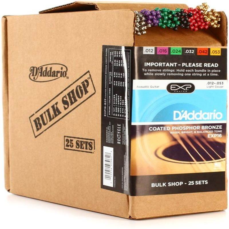 [Made in USA] D'addario EXP16 Daddario Acoustic Guitar Strings D