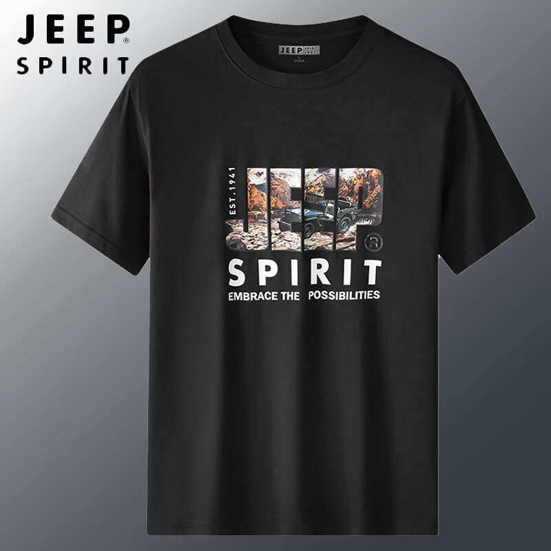 ★JEEP★ DUSTY Free Spirit Short Sleeve T-shirt JQ5TSU107WH Amazon.com: Jeep SPIRIT T-Shirt : Clothing, Shoes & Jewelry