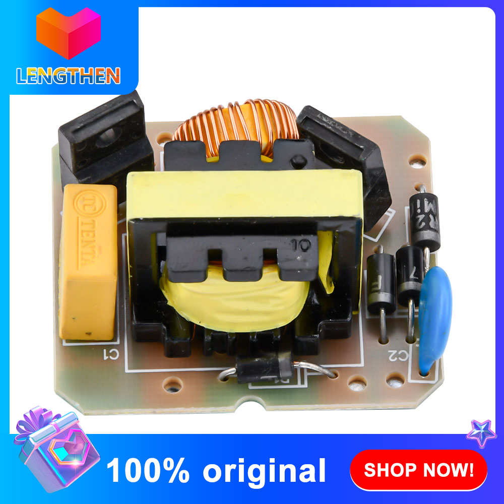 FocusAi 12V to 220V Step Up Voltage Transformer Module 40w DC-AC Converter Boost Inverter Power Transform Module