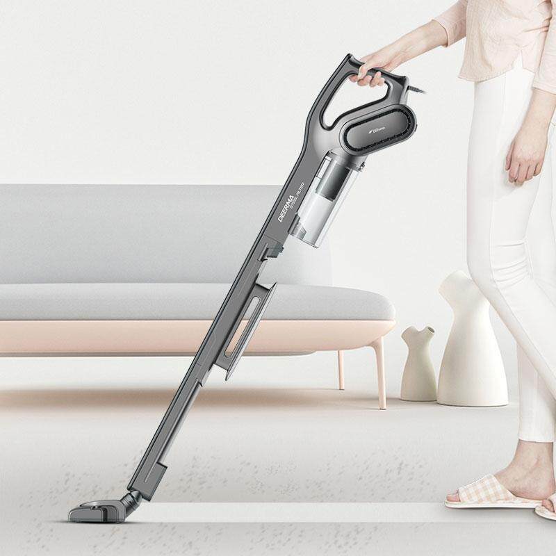 Deerma DX700S Portable Handheld Strong Suction Vacuum Cleaner Side Spin Vacuum Super Low Noice Handheld Vacuum DX700S Suction Cleaner Singapore
