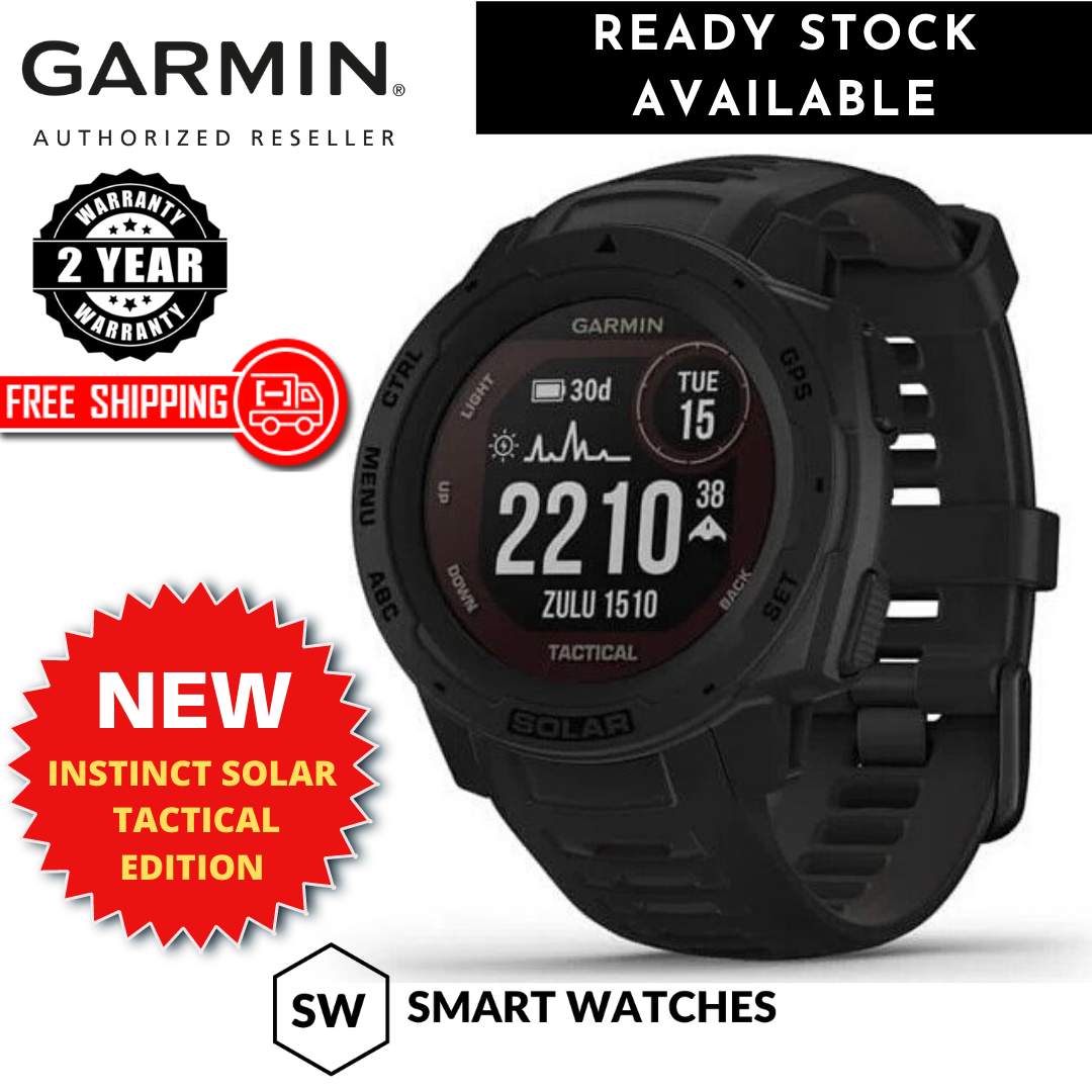 Garmin instinct best sale solar warranty