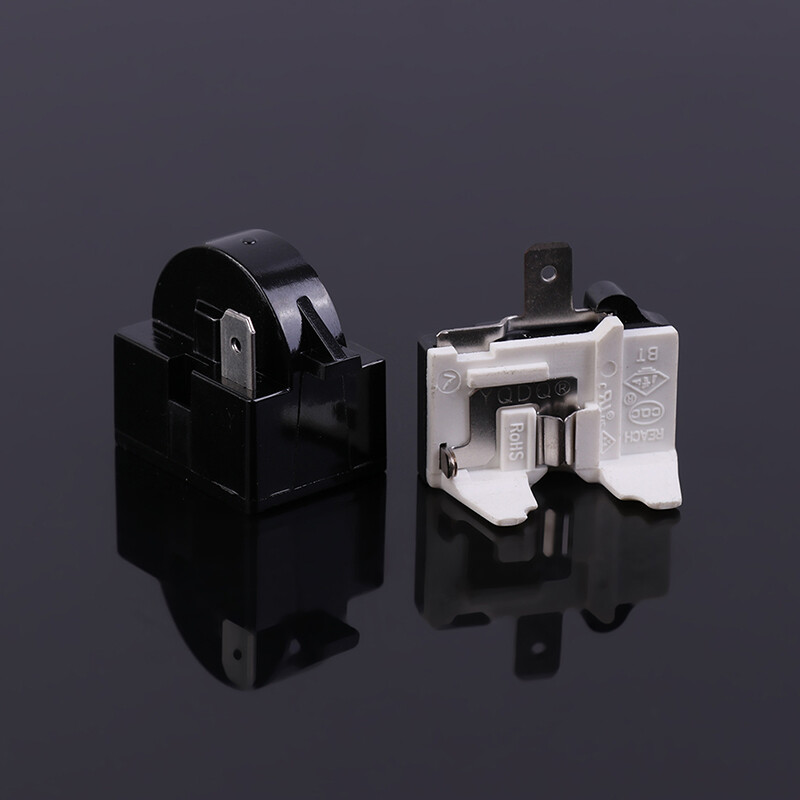 Maraa 2PCS QP2-4.7 PTC Starter Relay Refrigerator Starter Relay And Overload Protector