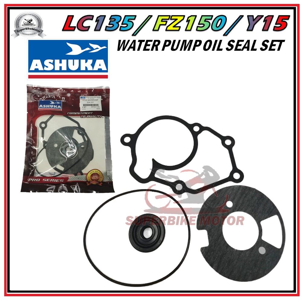 YAMAHA LC135 / FZ150 / Y15 ASHUKA Water Pump Oil Seal Set with