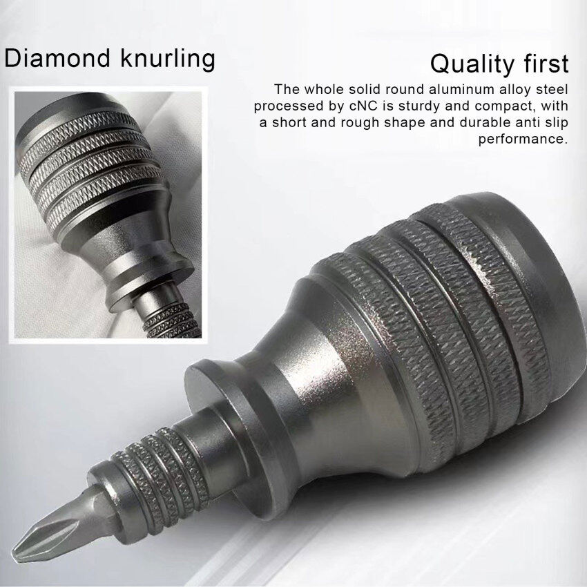 Mạnh mẽ mag-netic tuốc nơ vít kiểu bánh cóc ngắn xử lý siêu ngắn đa tuốc nơ vít đặc thù đặt 1/4 inch hộ gia đình dụng cụ bảo trì 7 trong 1