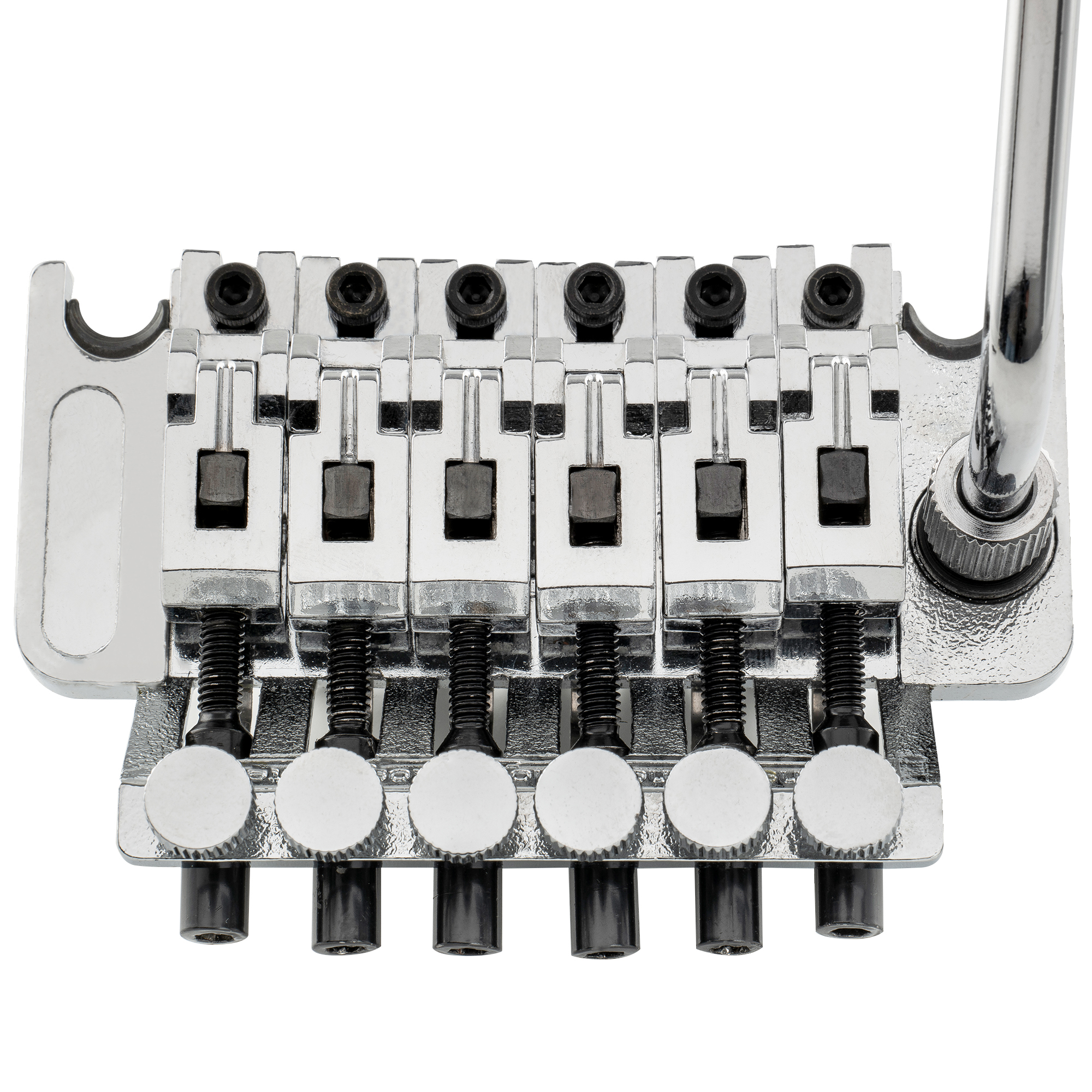 Musiclily 52.5mm(2-1/16 inch) dây khoảng cách khóa đôi ngựa đàn Tremolo cho guitar điện