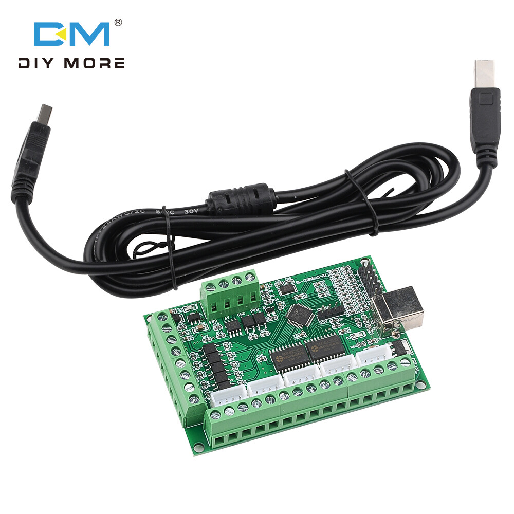 diymore MACH3 V2.1 Five-axis Engraving Machine Motherboard CNC Motion Control Card 5-axis Stepper Motor Drive Interface Board