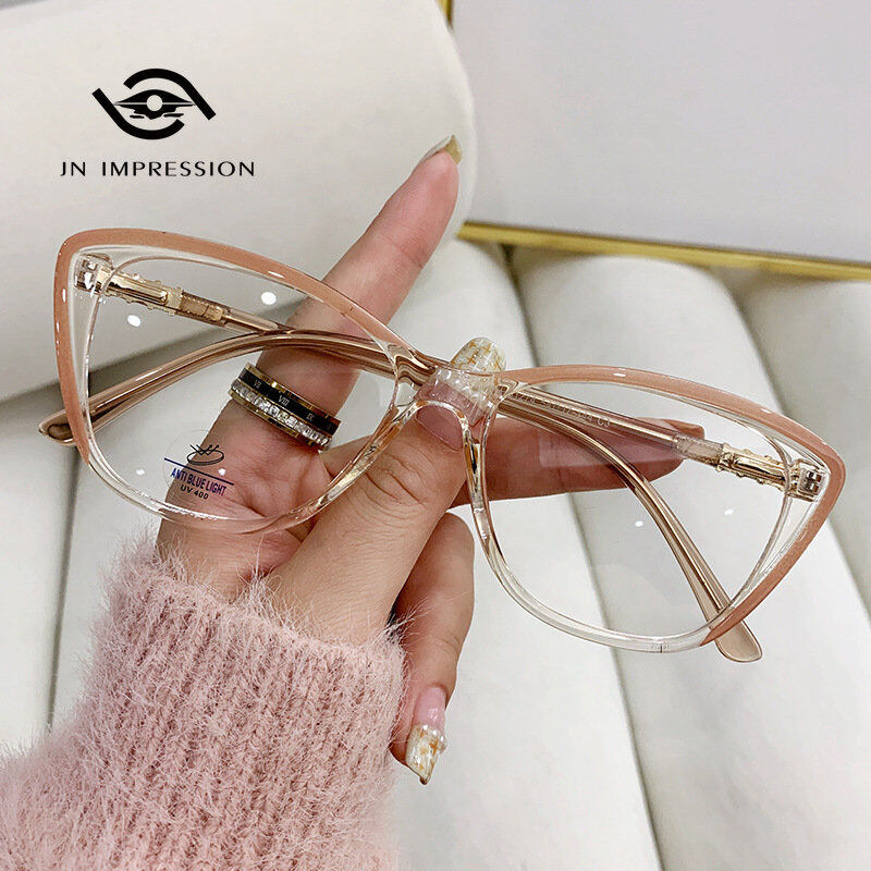 JN IMPRESSION New TR90 material glasses anti-blue light computer glasses