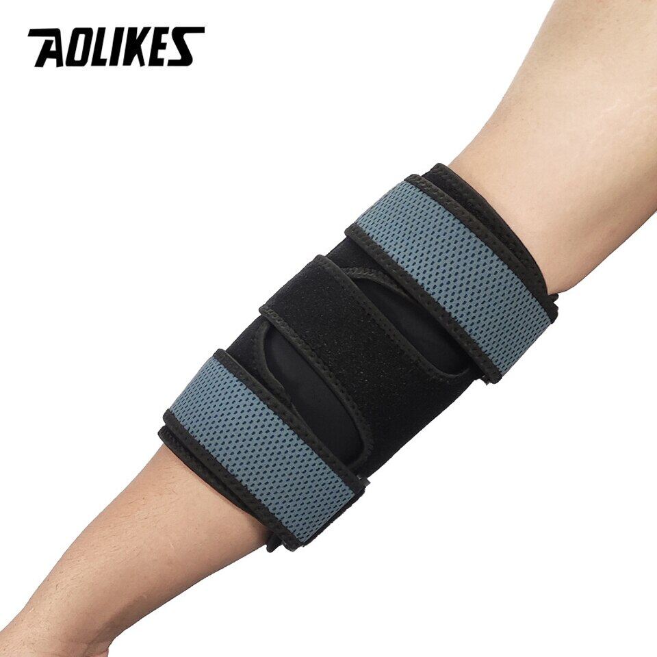 AOLIKES 1PCS Adjustable Elbow Fixed Arm Splint Brace Elbow Joint Brace Support With 2 Steel Plates Elbow Fracture Stabilizer