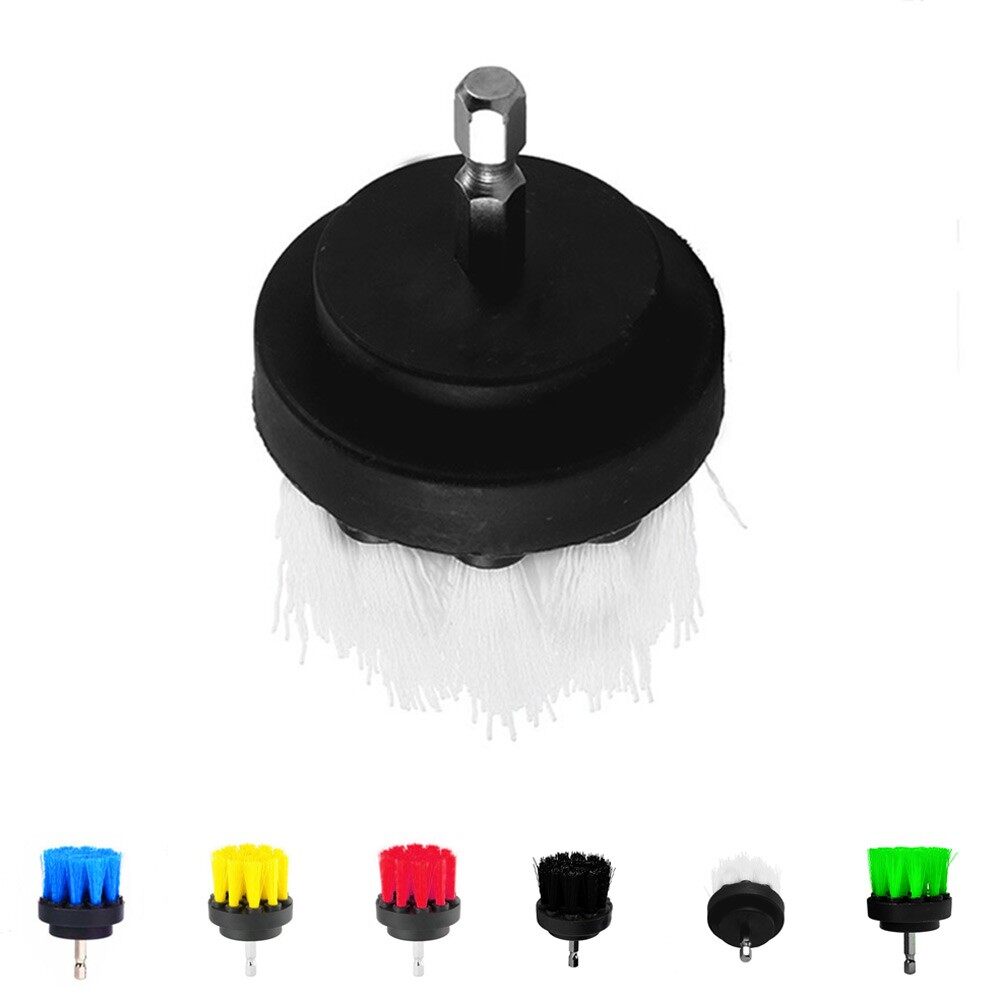 Bathroom Surface Drill Brush Cleaning 50mm Diameter Cleaner Brush For Cleaning
