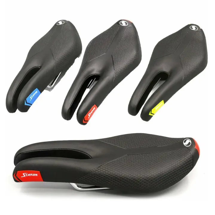 split bicycle seat