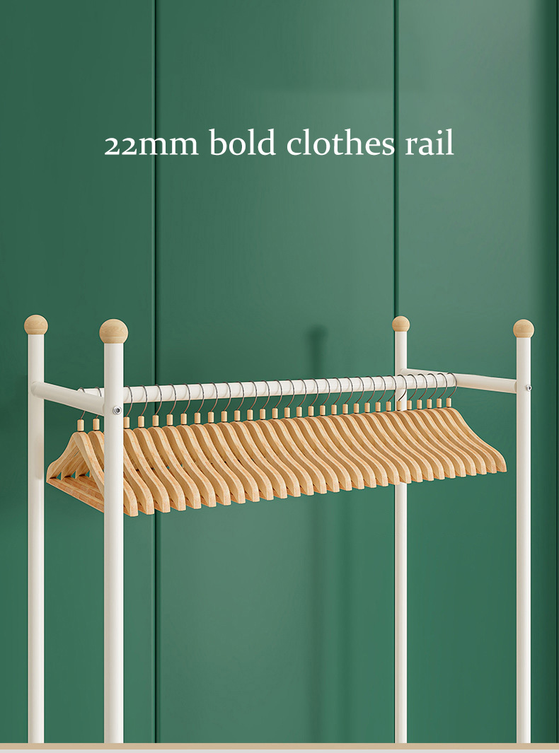 Coat rack floor drying rack bedroom simple household bag balcony drying clothes modern multifunctional rack
