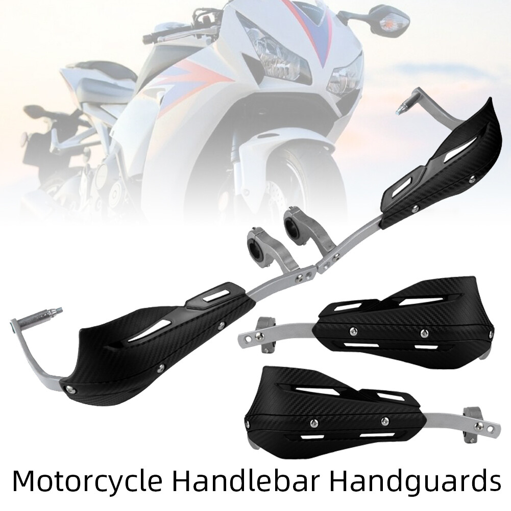 Racing Car One Pair 7/8  Motorcycle Universal Handguards Handlebar Guards 22mm for Motocross Dirt Bike Hand Guards Motorcycle Hand Guard