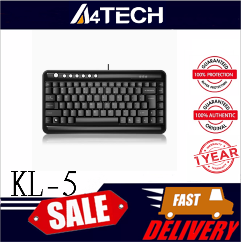 A4Tech KL-5 USB Mini มินิคีย์บอร์ด | Lazada.co.th