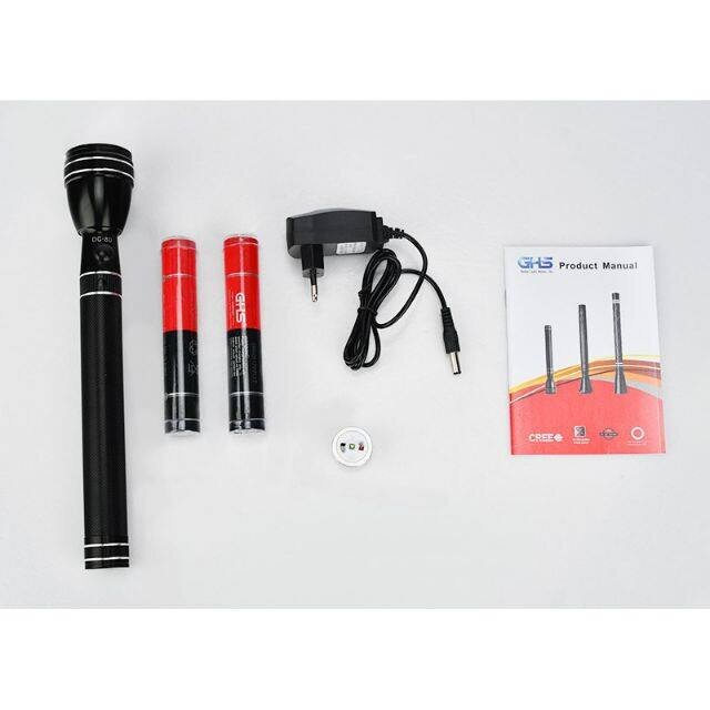 [Ready Stock ] Flashlights japan [ Japan/ Germany ] High Quality LED Torch Light with Extra Battery and Bulb LED