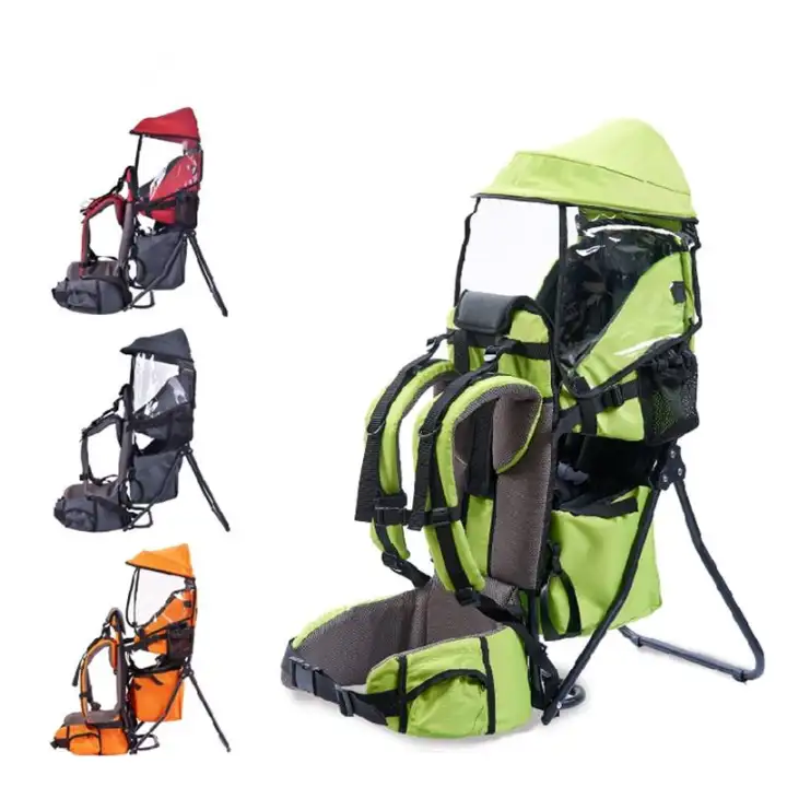 hiking baby carrier with shade