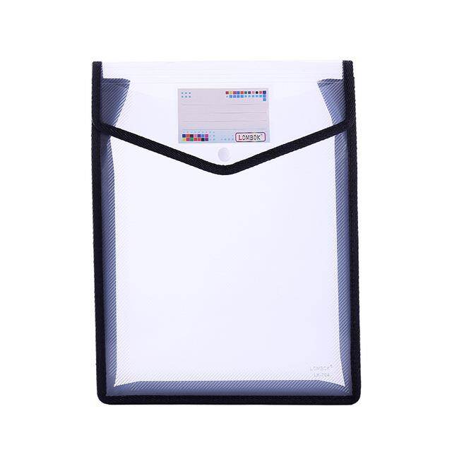 A4 A5 Plastic File Wallet Bag for Documents Envelope Expanding File Folder Waterproof Document Organizer School Home Business
