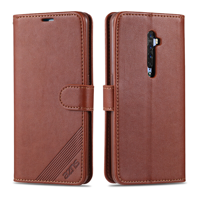 Wallet Case for OPPO Reno 2 Reno2 Stand Soft Cover with Card Slots Money Pocket