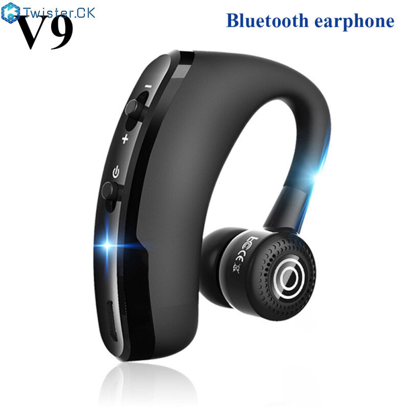 V9 Wireless Bluetooth-compatible 5.0 Headset Hands-free Noise Reduction Sweatproof Sports Earphones With Microphone