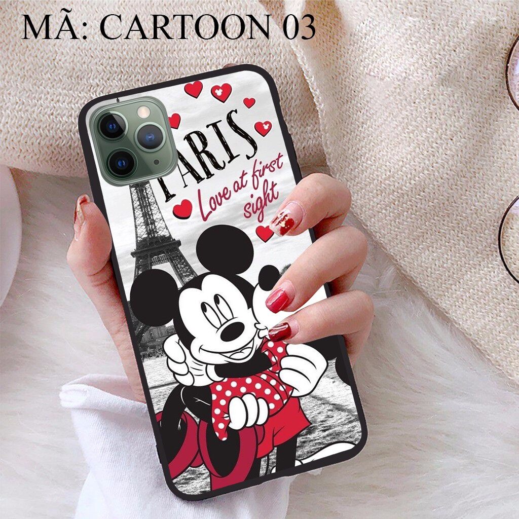 Ốp lưng iPhone 11 Pro Max viền dẻo TPU BST Hoạt Hình