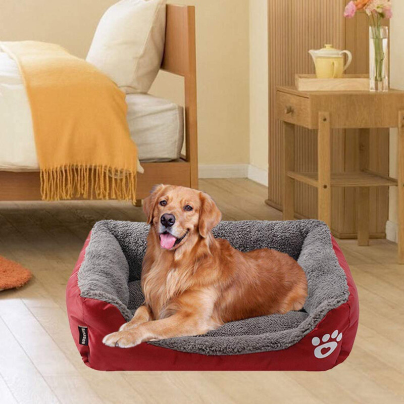 Ổ Nệm Ngủ Cho Chó, Nhà Thú Cưng Ấm Áp, Sofa Mềm Cho Mèo, Chó Con