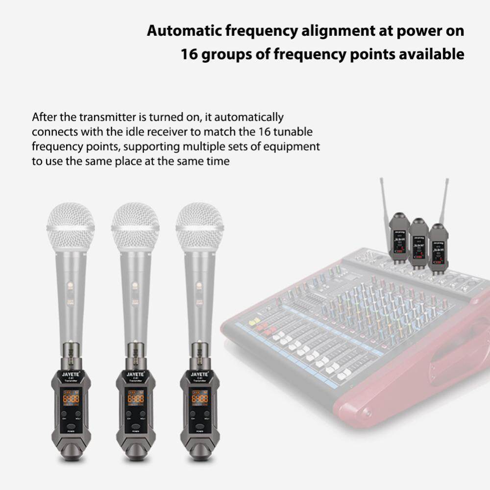Microphone Wireless System Audio Transmission Systems Universal 30m-50m Pickup