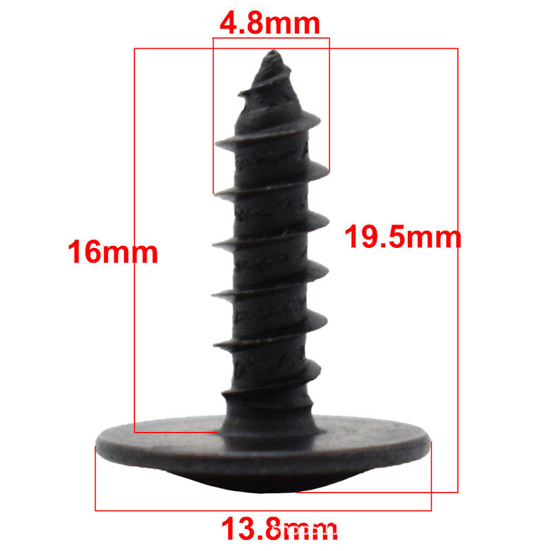 J207 Đinh Gắn Cửa Xe Hơi Nắp Động Cơ Cao Cấp Tấm Chắn Bùn Vòm Bánh Xe Tấm Chắn Bùn Vòm Bánh Xe Vít Cản